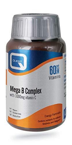 Quest Vitamins Mega B Complex with 1000mg Vitamin C