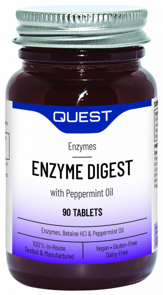 Quest Vitamins Enzyme Digest with Peppermint Oil