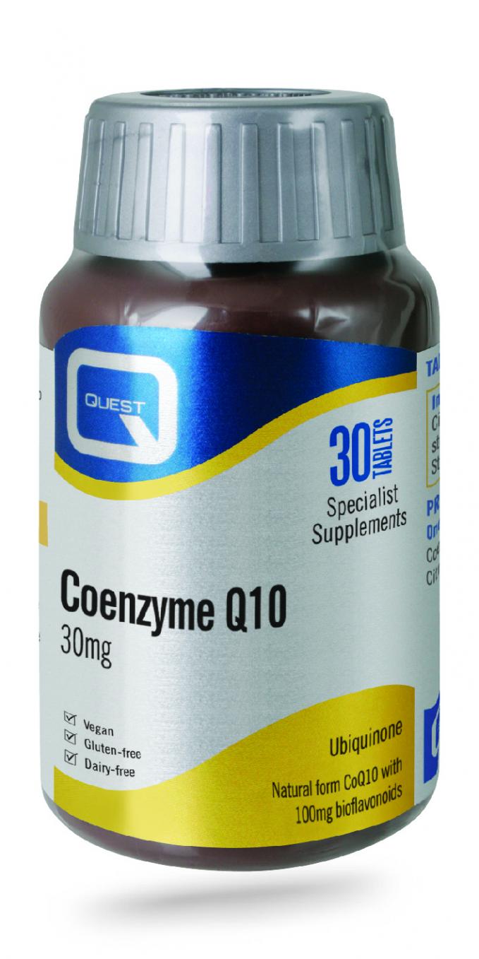 Quest Vitamins Coenzyme Q10 30mg
