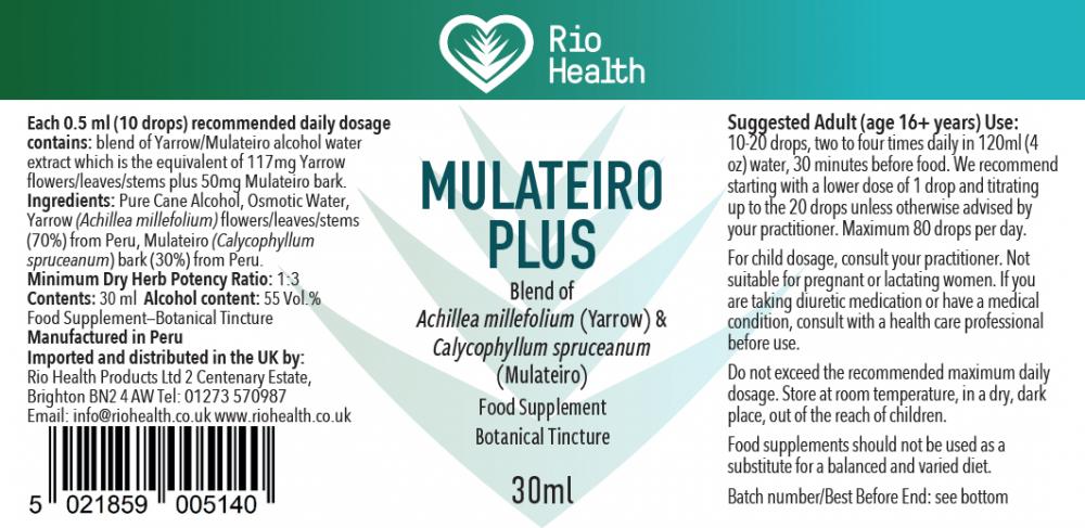 Rio Health Mulateiro Plus 30ml