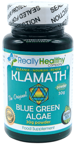 The Really Healthy Company Klamath Blue Green Algae 30g - Approved Vitamins
