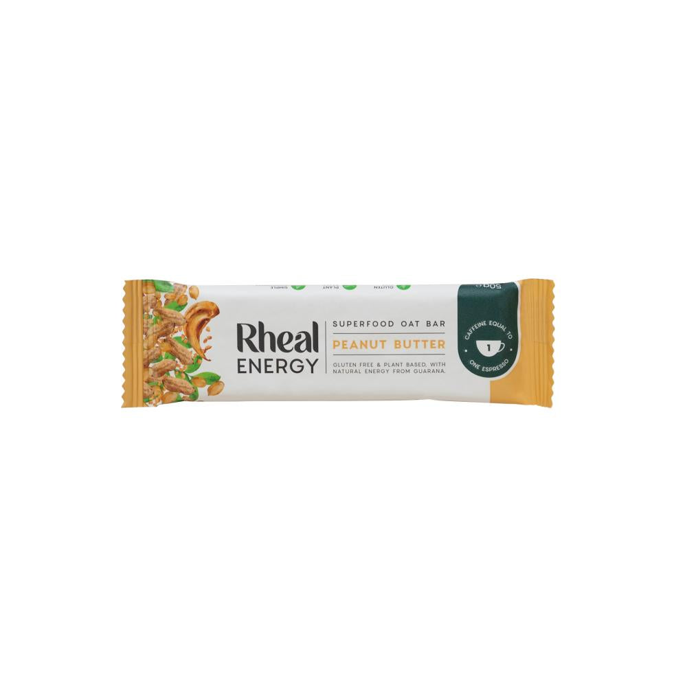 Rheal Superfoods Energy Superfood Oat Bar Peanut Butter 50g SINGLE