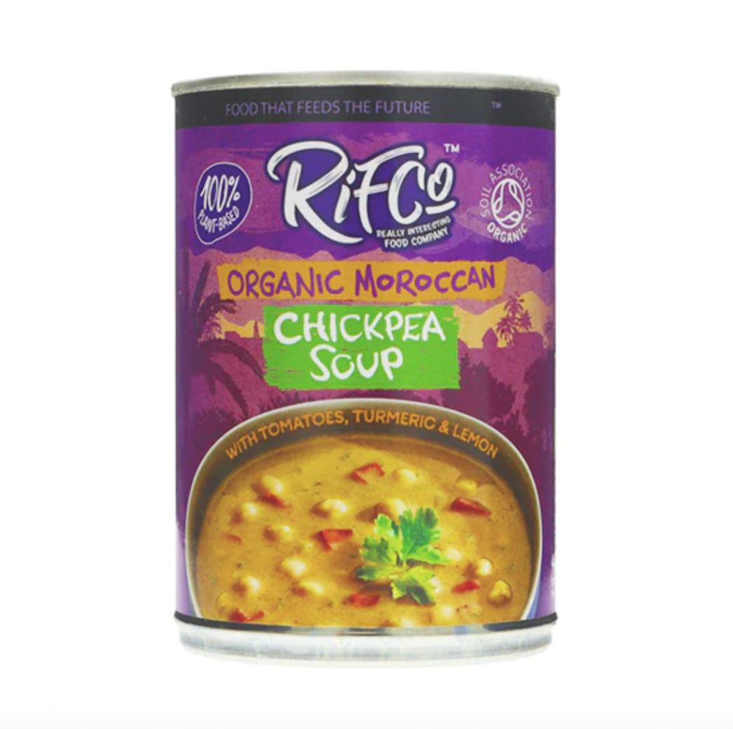 Really Interesting Food Company  Organic Moroccan Chickpea Soup 400g