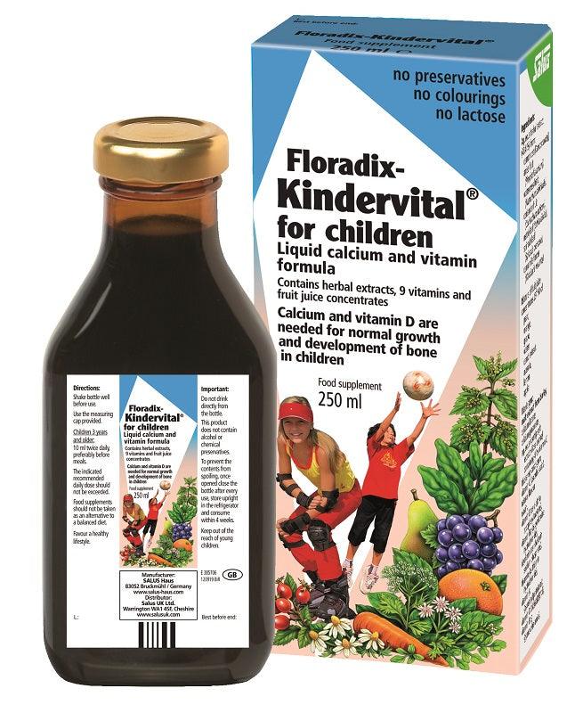 Salus Floradix Kindervital for Children 250ml - Approved Vitamins