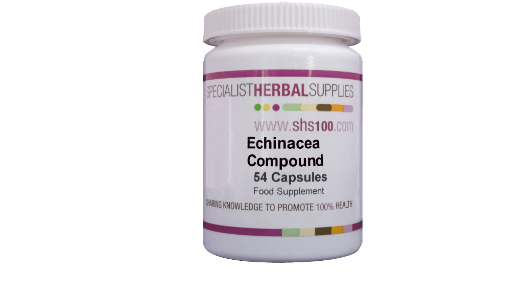 Specialist Herbal Supplies (SHS) Echinacea Compound 54's - Approved Vitamins