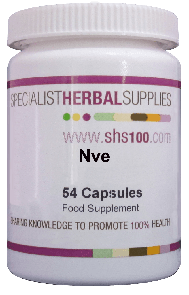 Specialist Herbal Supplies (SHS) Nve Capsules 54's - Approved Vitamins