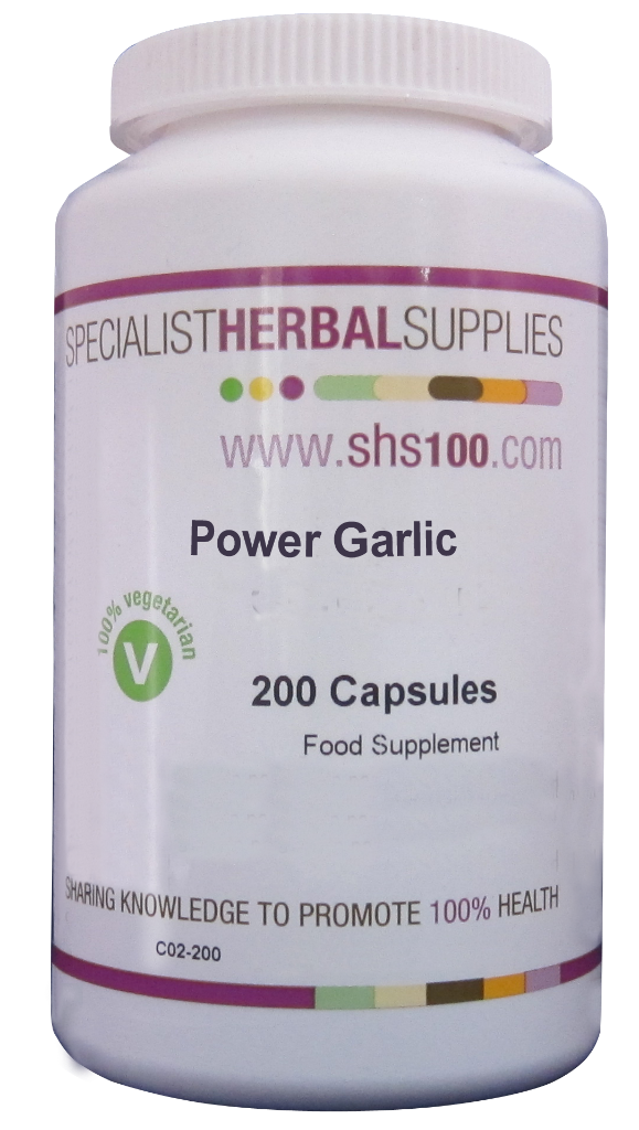 Specialist Herbal Supplies (SHS) Power Garlic Capsules