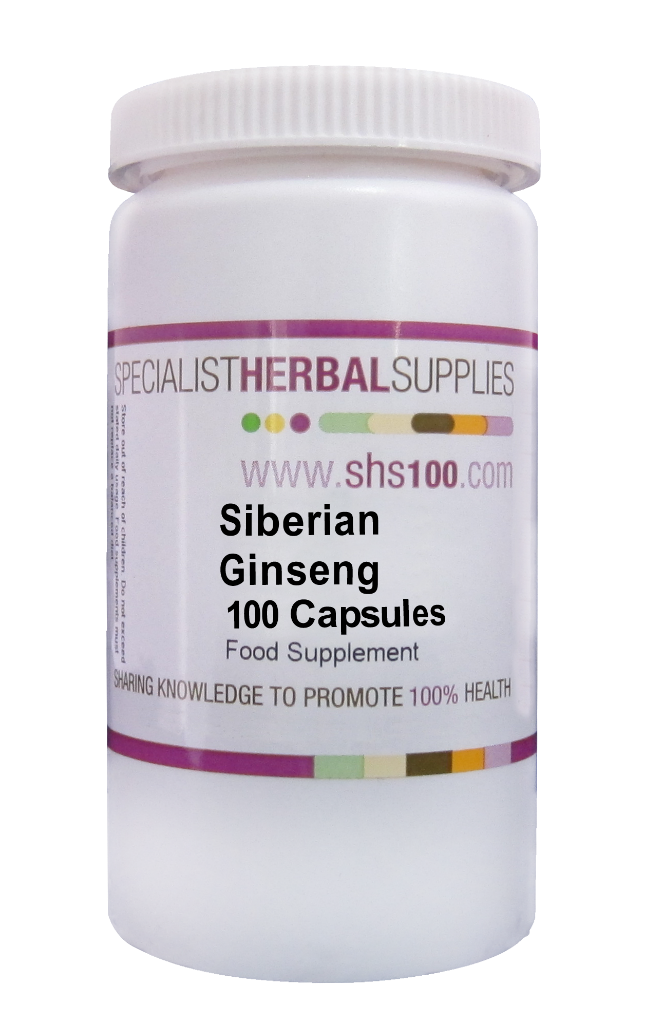 Specialist Herbal Supplies (SHS) Siberian Ginseng Capsules