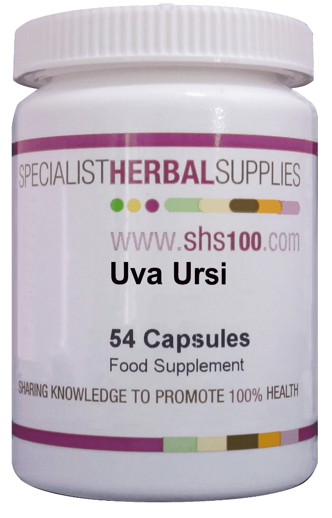 Specialist Herbal Supplies (SHS) Uva Ursi 54's - Approved Vitamins