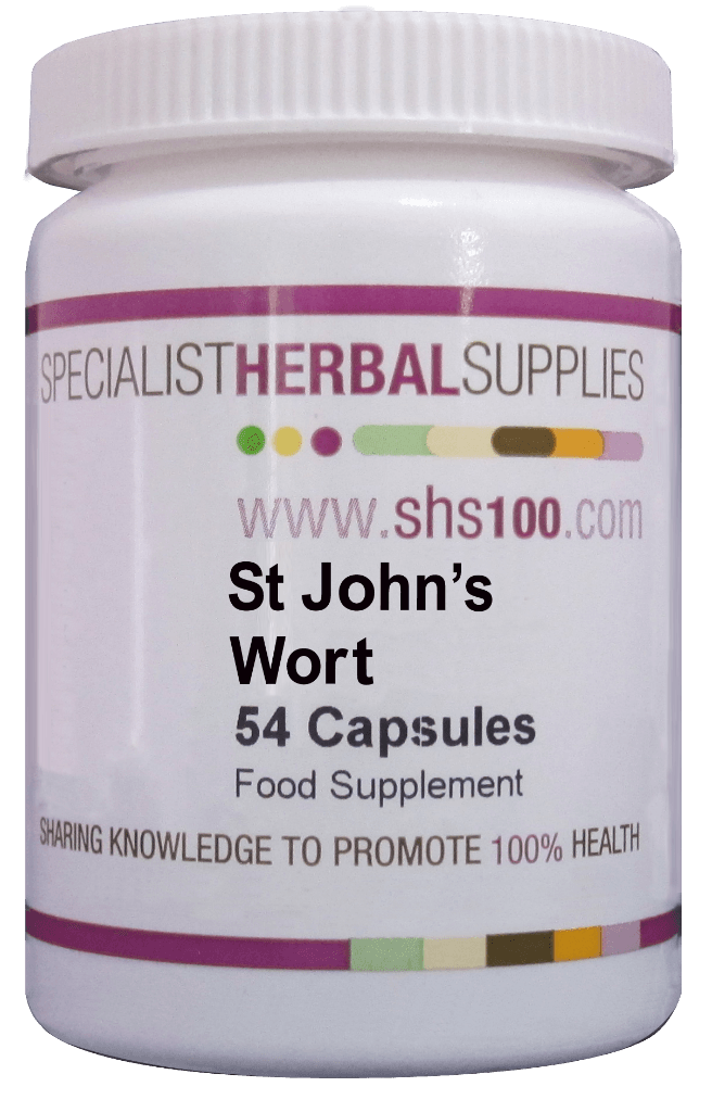 Specialist Herbal Supplies (SHS) St John's Wort 54's - Approved Vitamins