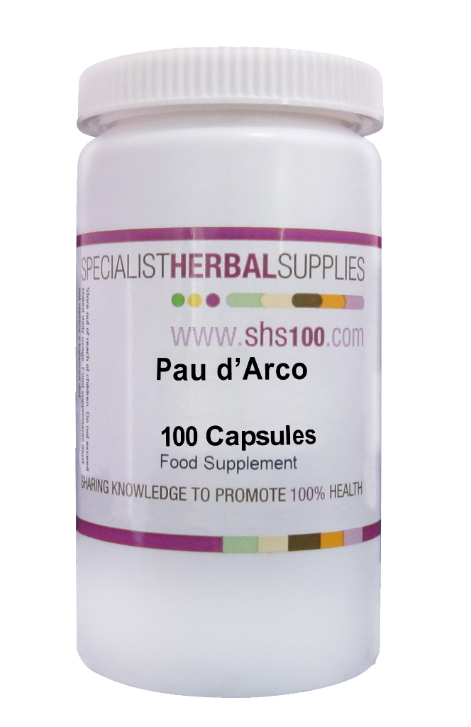 Specialist Herbal Supplies (SHS) Pau d'Arco Capsules