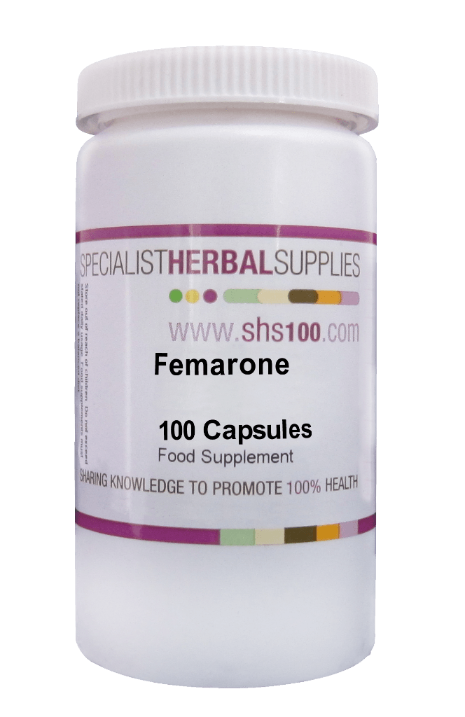 Specialist Herbal Supplies (SHS) Femarone Capsules 100's - Approved Vitamins