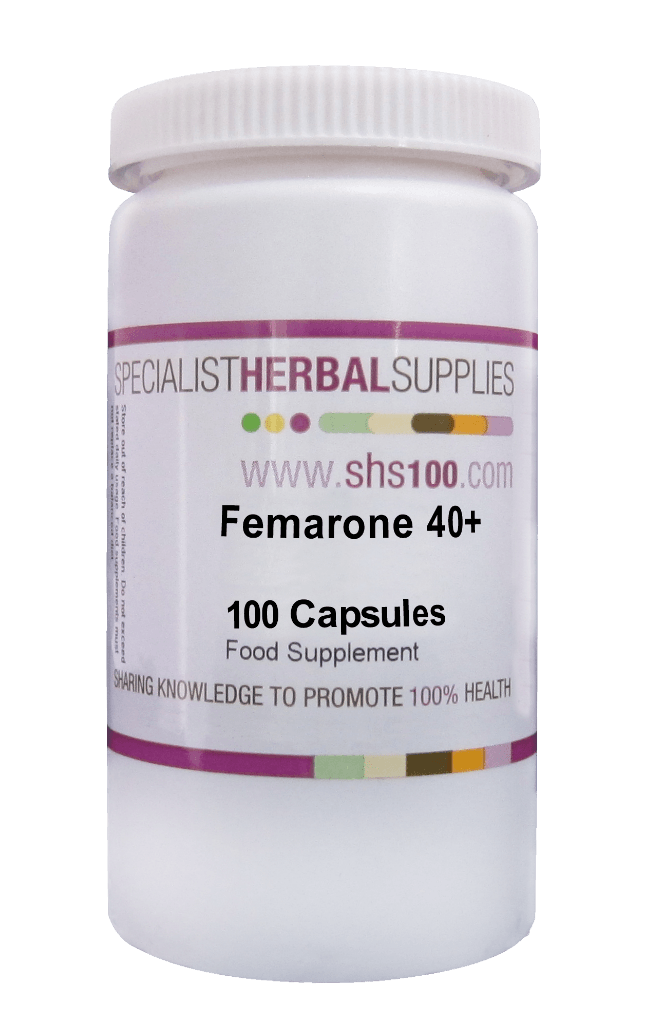 Specialist Herbal Supplies (SHS) Femarone 40+ Capsules 100's - Approved Vitamins