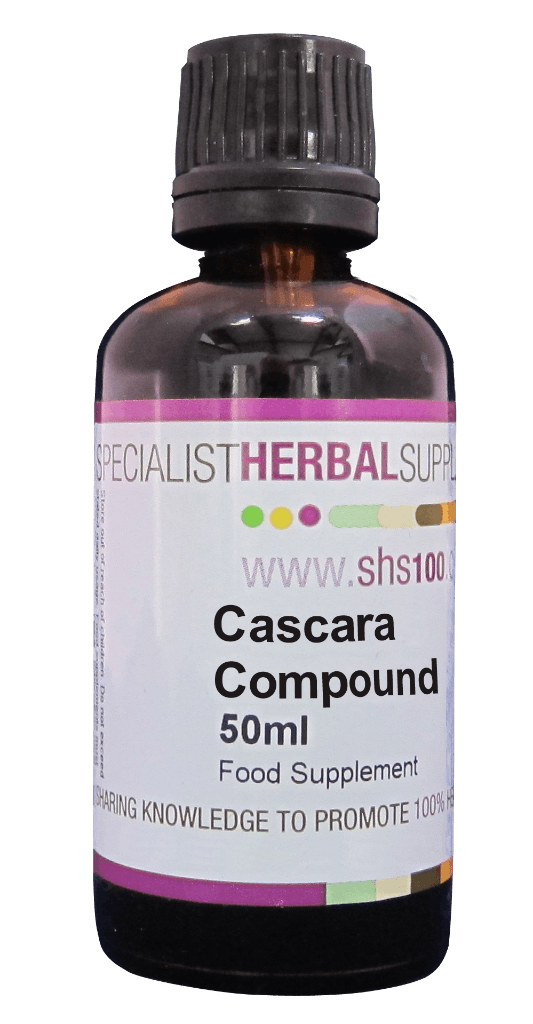 Specialist Herbal Supplies (SHS) Cascara Compound Drops 50ml - Approved Vitamins