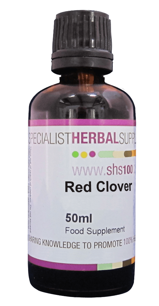 Specialist Herbal Supplies (SHS) Red Clover Drops 50ml - Approved Vitamins