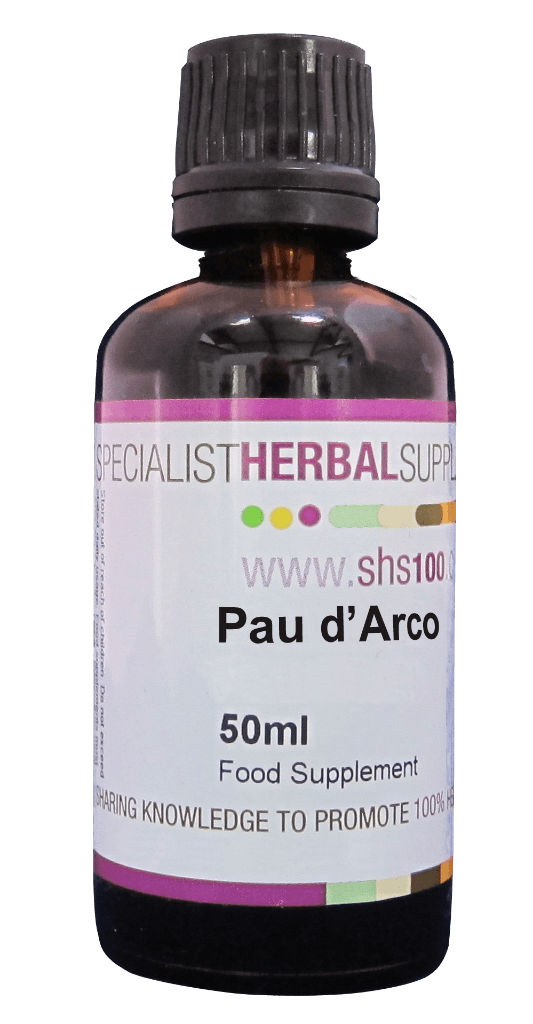 Specialist Herbal Supplies (SHS) Pau d'Arco Drops 50ml - Approved Vitamins