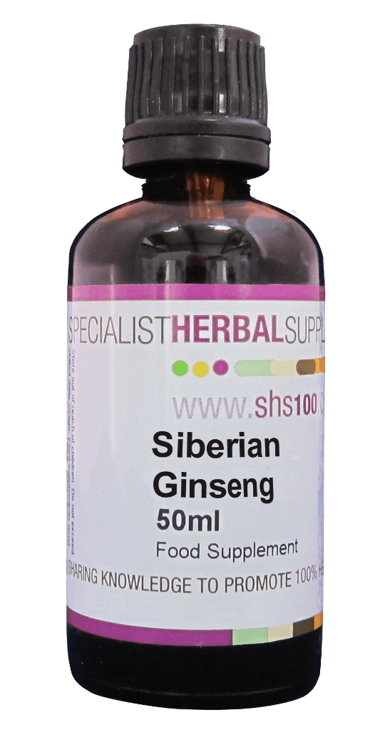 Specialist Herbal Supplies (SHS) Siberian Ginseng Drops 50ml - Approved Vitamins