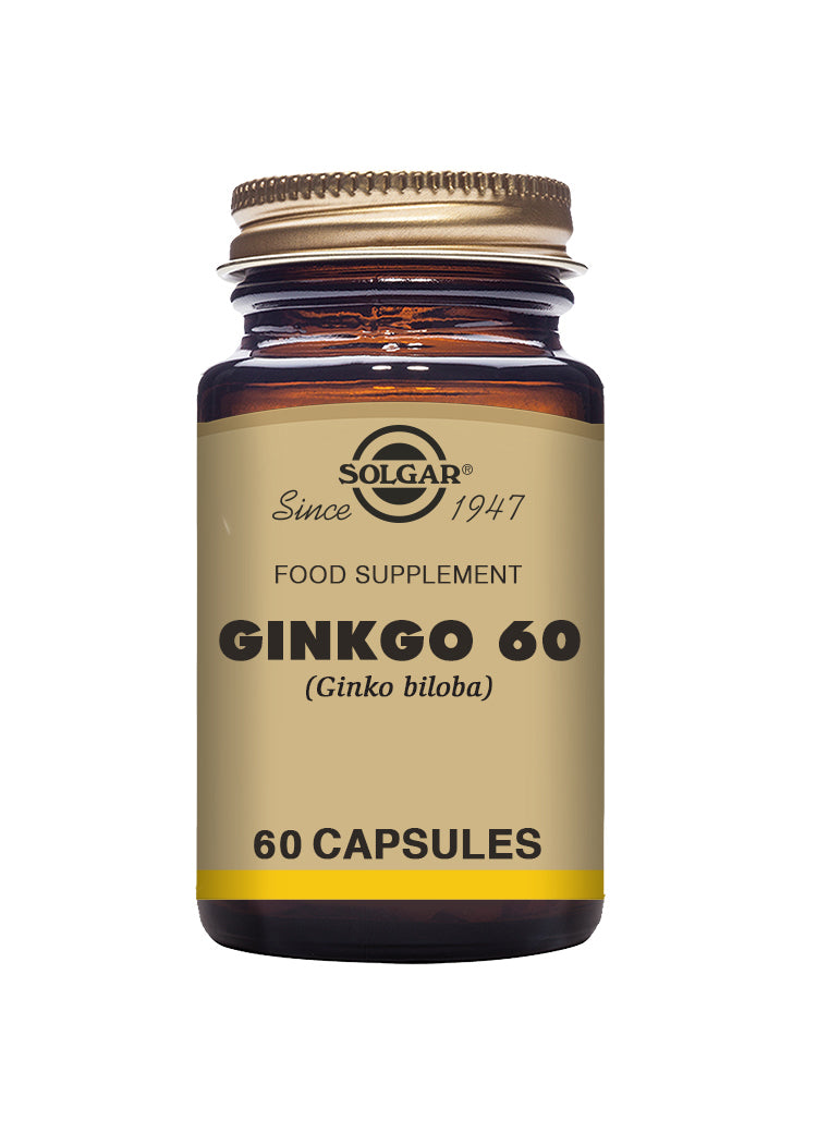 Solgar Ginkgo 60mg 60's