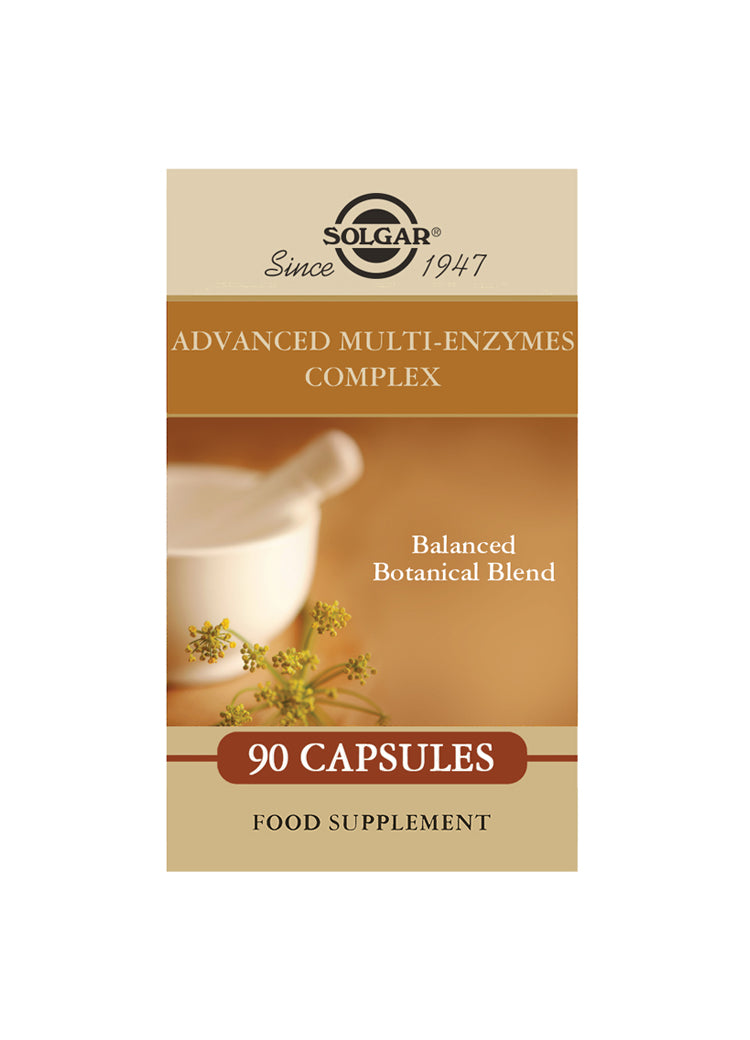 Solgar Advanced Multi-Enzymes Complex (Formerly Comfort Zone Digestive Complex) 90's