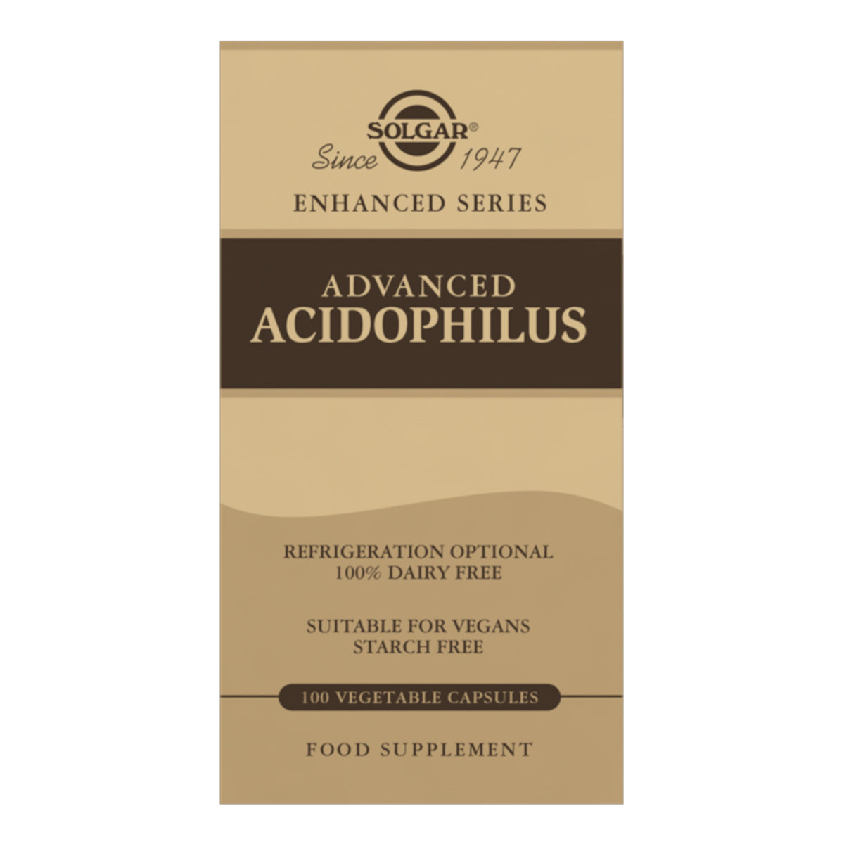 Solgar Advanced Acidophilus 100% Dairy Free