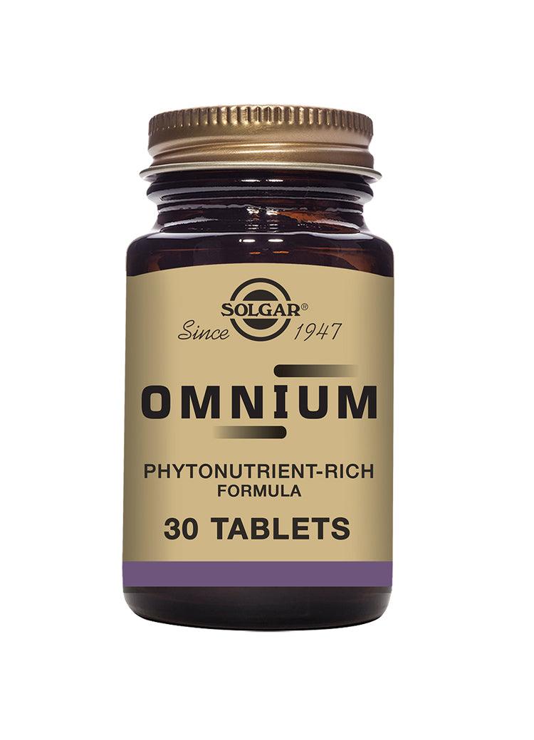 Solgar Omnium Tablets 30's - Approved Vitamins