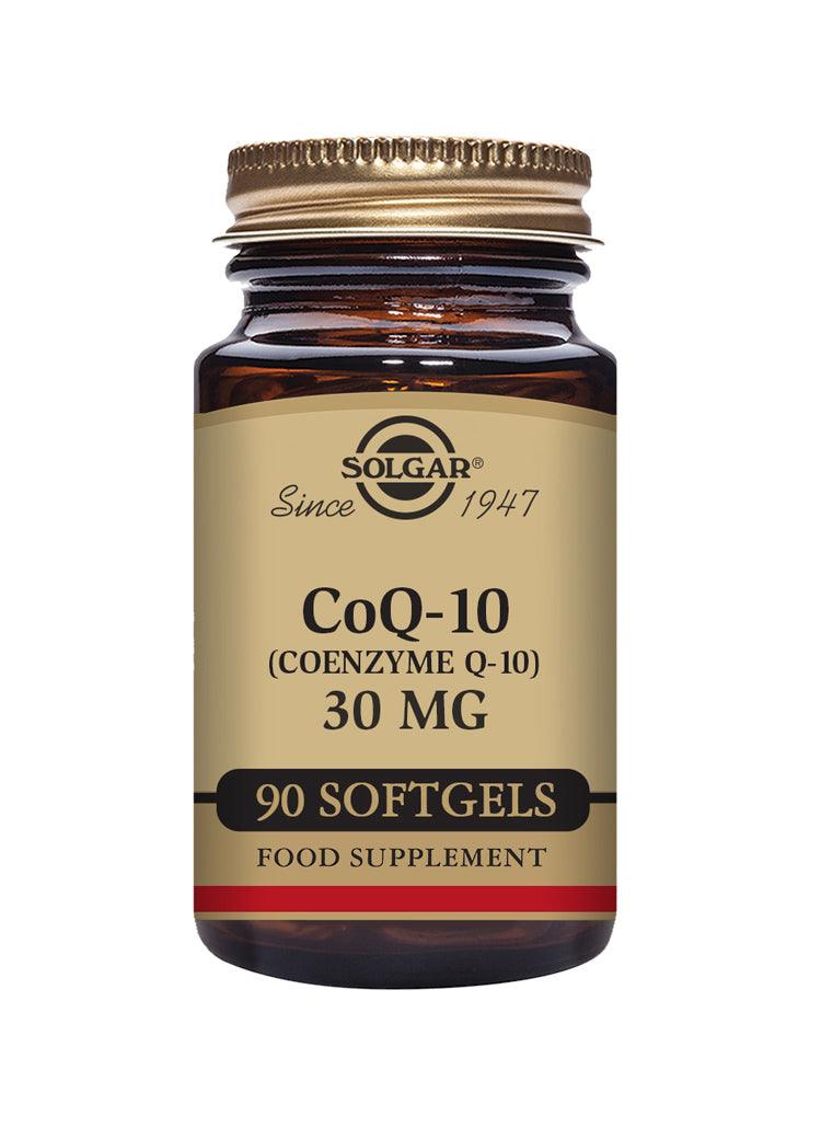 Solgar CoQ-10 30mg 90's CAPSULES - Approved Vitamins