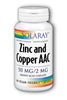 Solaray Zinc and Copper AAC 60's