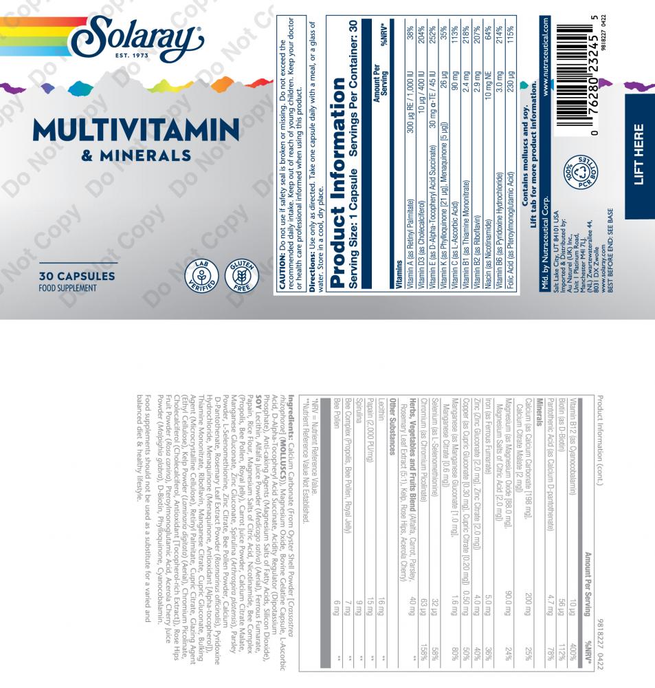 Solaray Multivitamin & Minerals 30's