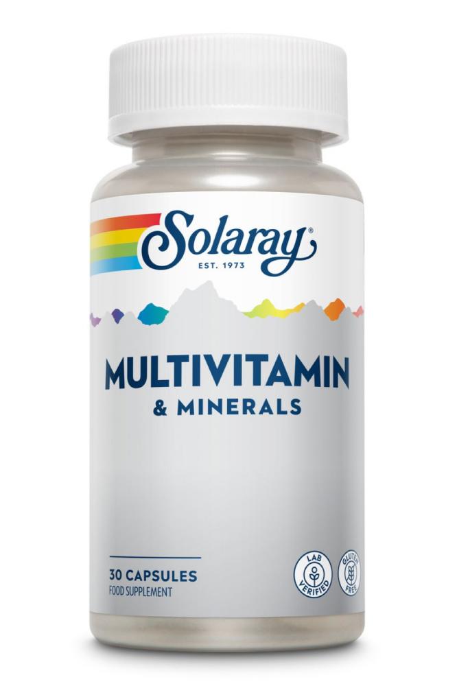 Solaray Multivitamin & Minerals 30's