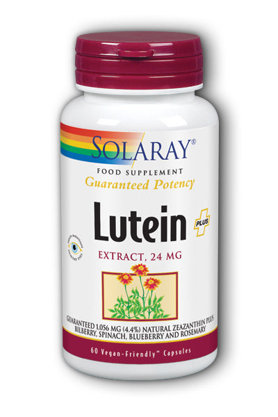 Solaray Lutein Plus Extract 24mg