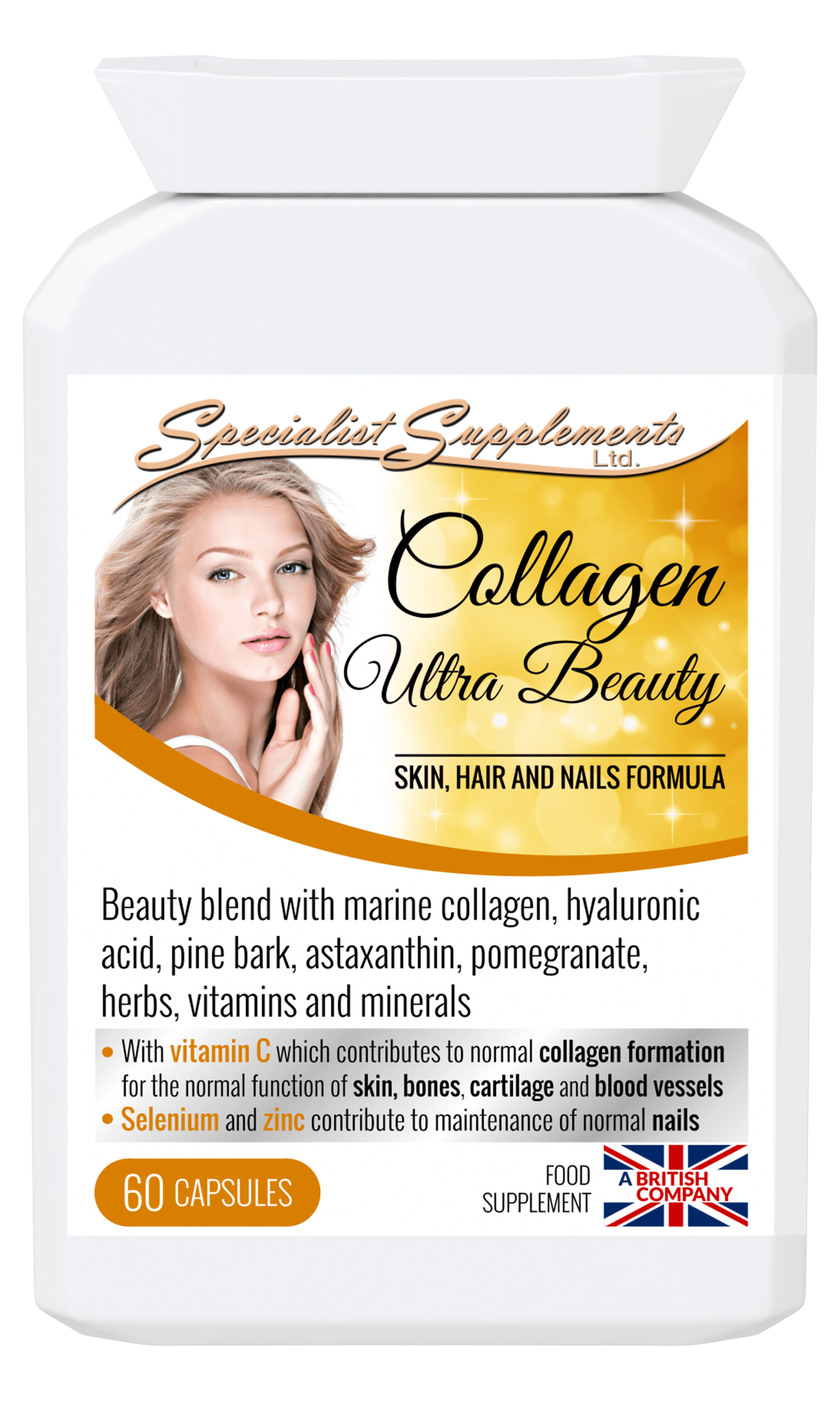 Specialist Supplements Collagen Ultra Beauty 60's