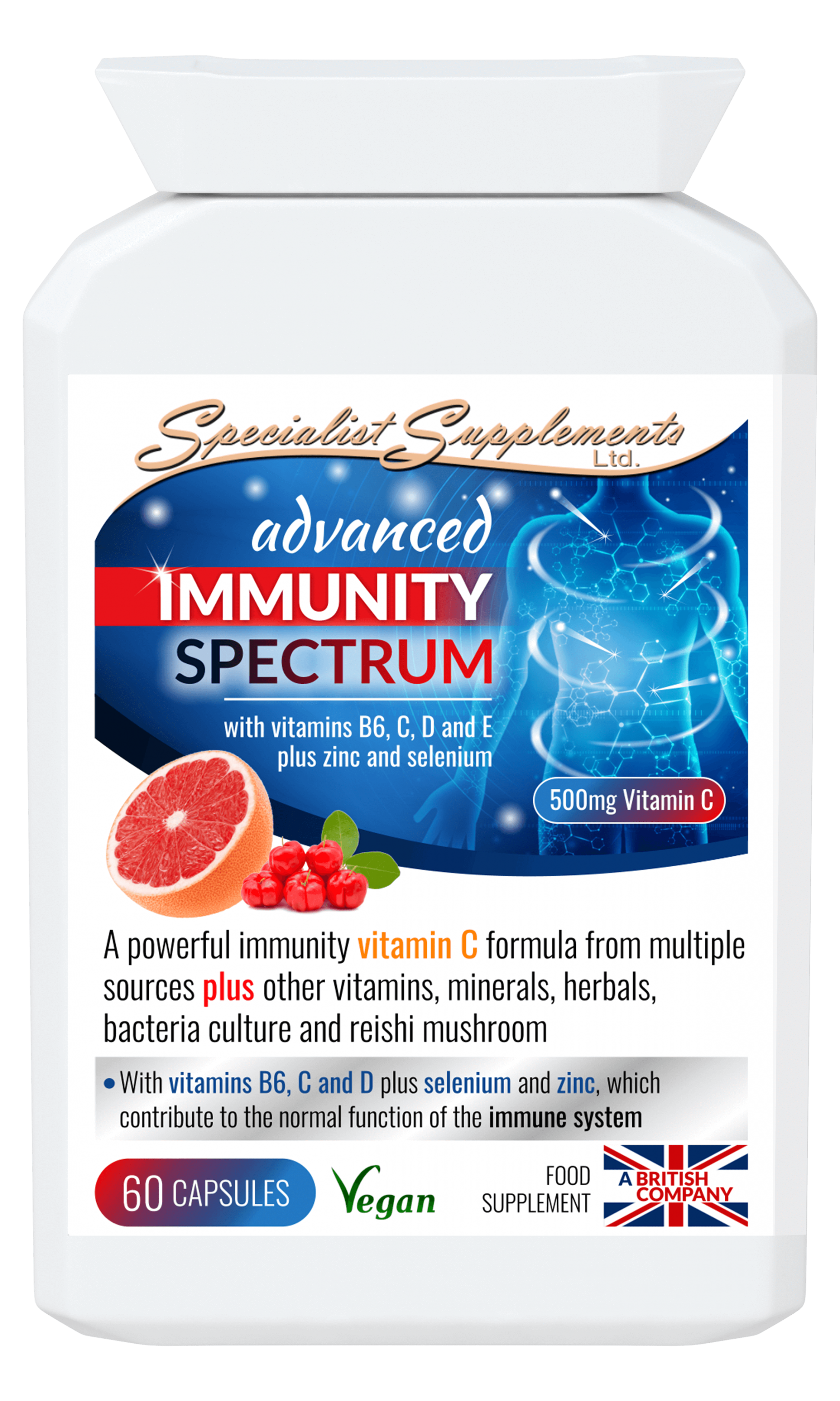 Specialist Supplements Advanced Immunity Spectrum 60's