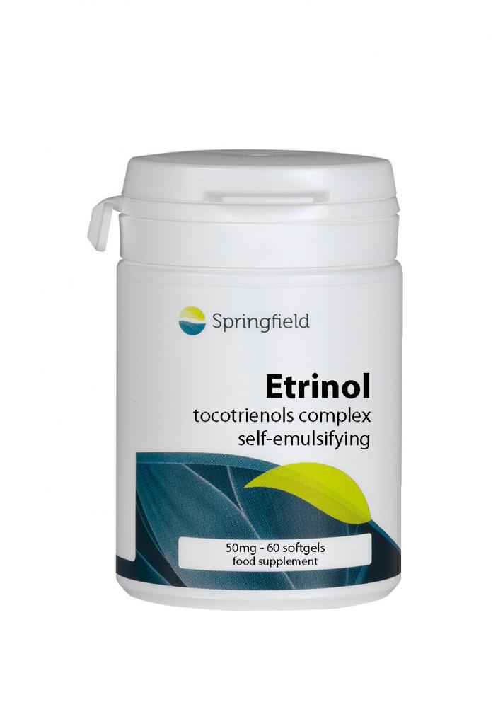 Springfield Nutraceuticals Etrinol 50mg 60's