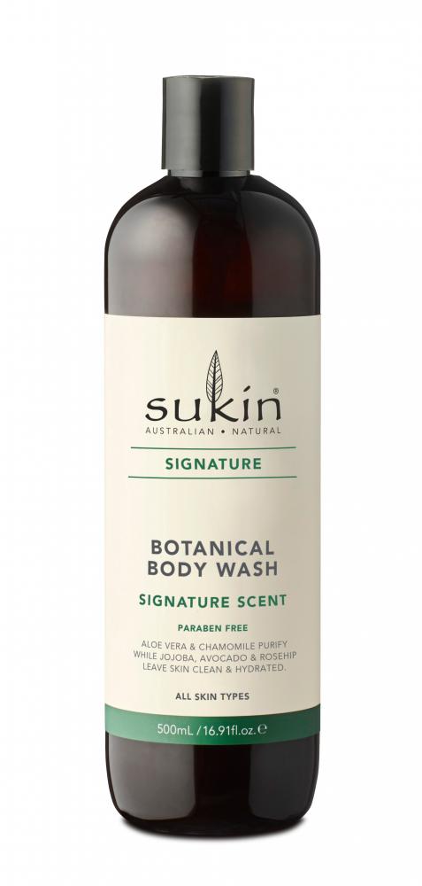 Sukin Signature Botanical Body Wash, Body Wash