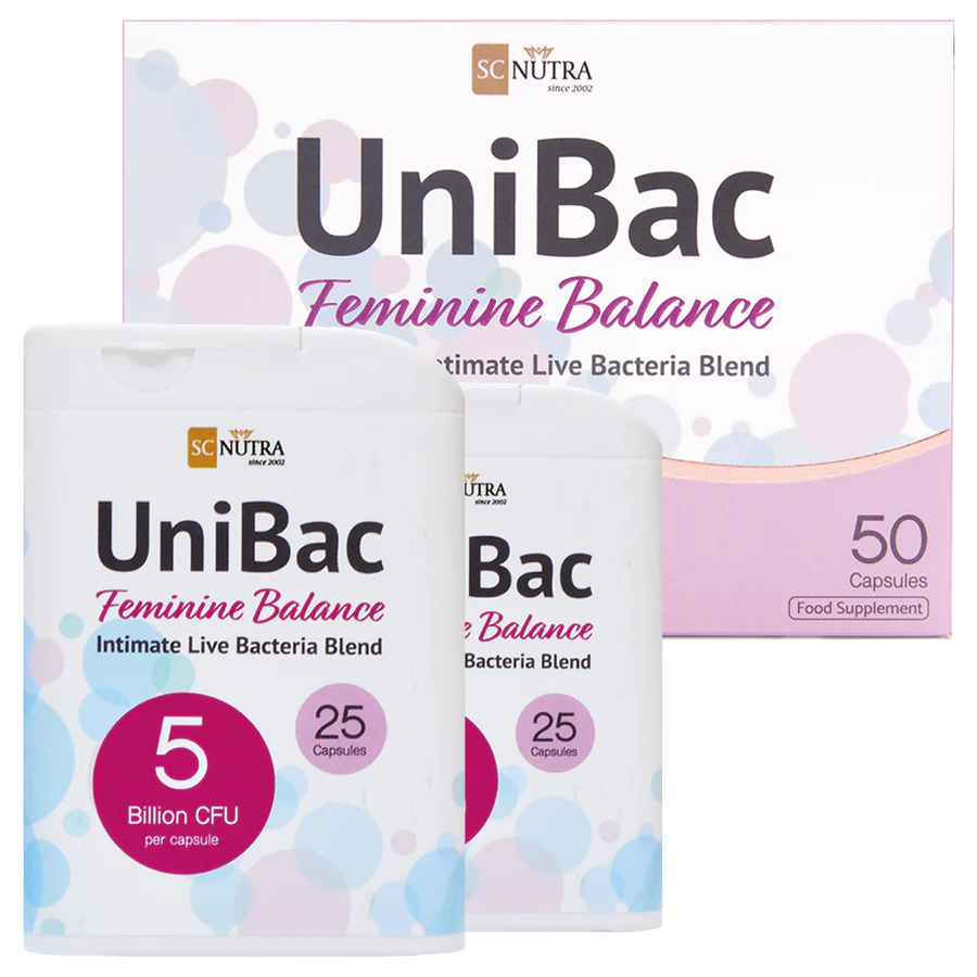 Sweet Cures Unibac Feminine Balance 50's
