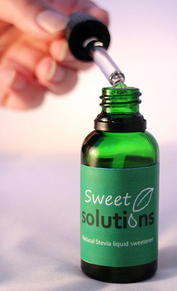 Sweet Solutions Natural Stevia Liquid Sweetener 30ml - Approved Vitamins