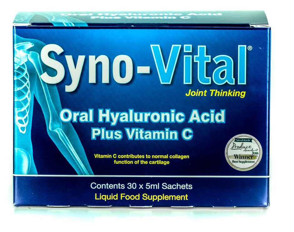 Syno-Vital Oral Hyaluronic Acid Plus Vitamin C 5ml 30 Sachets