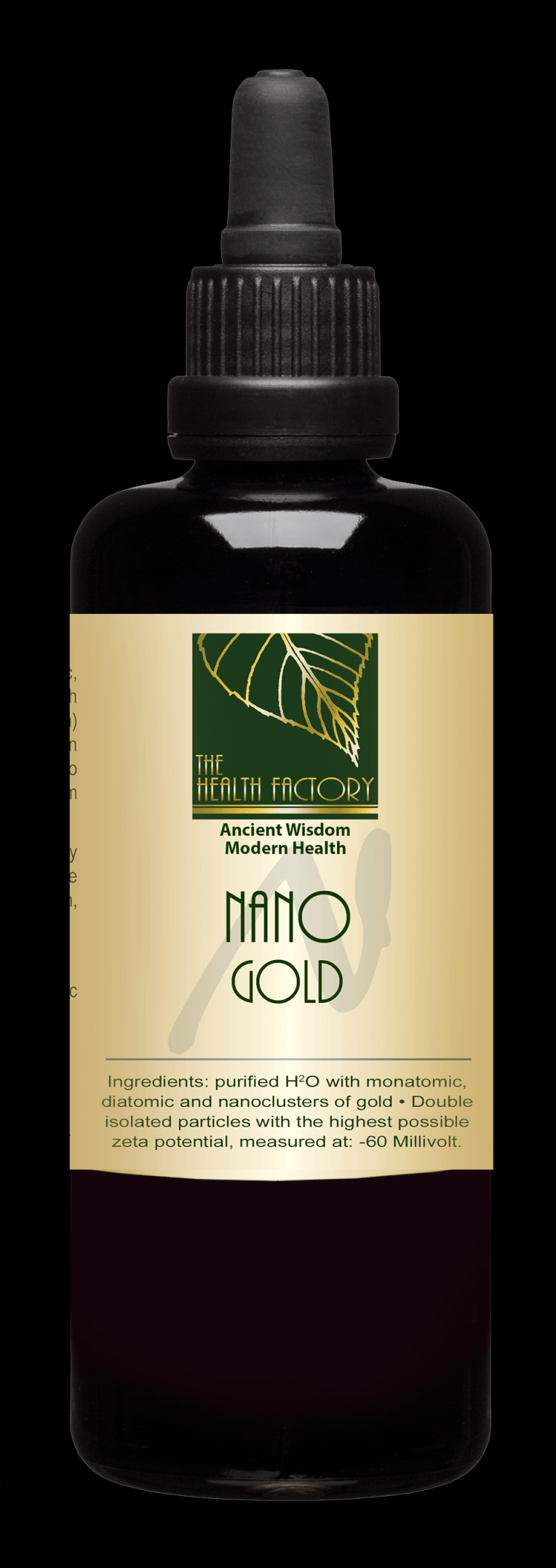 The Health Factory Nano Gold 100ml - Approved Vitamins