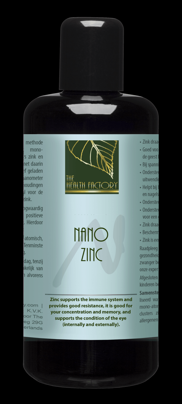 The Health Factory Nano Zinc 200ml - Approved Vitamins
