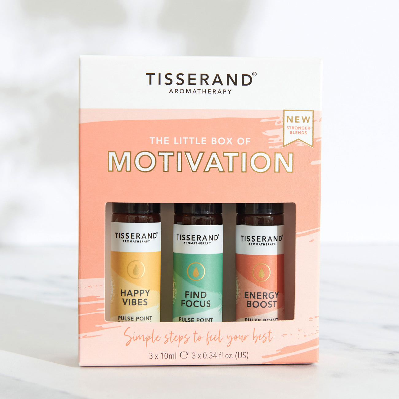 Tisserand The Little Box of Motivation 3 x 10ml