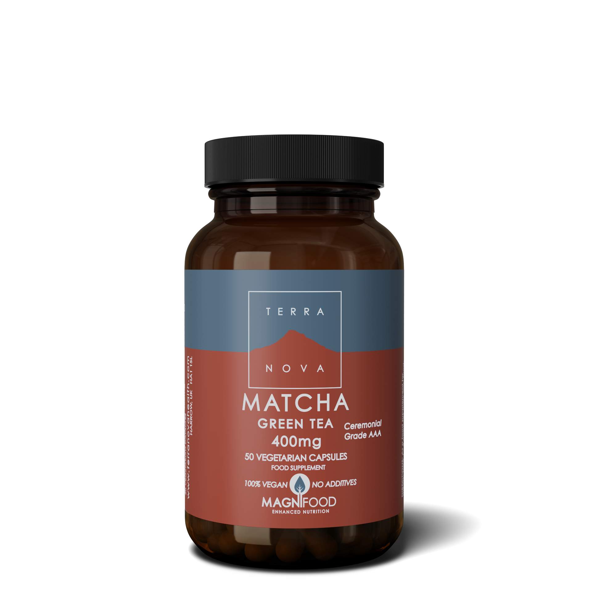 Terranova Matcha Green Tea 400mg, Vitamins & Supplements