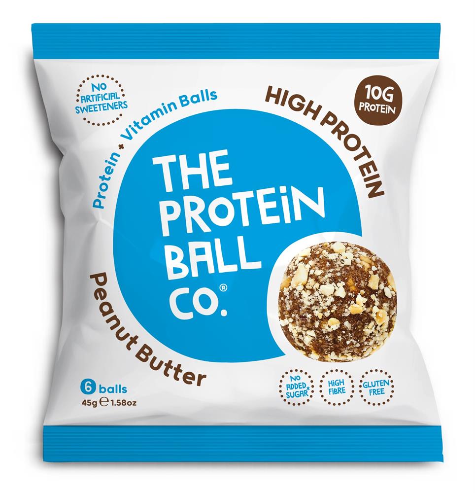 The Protein Ball Co Peanut Butter 6's 45g