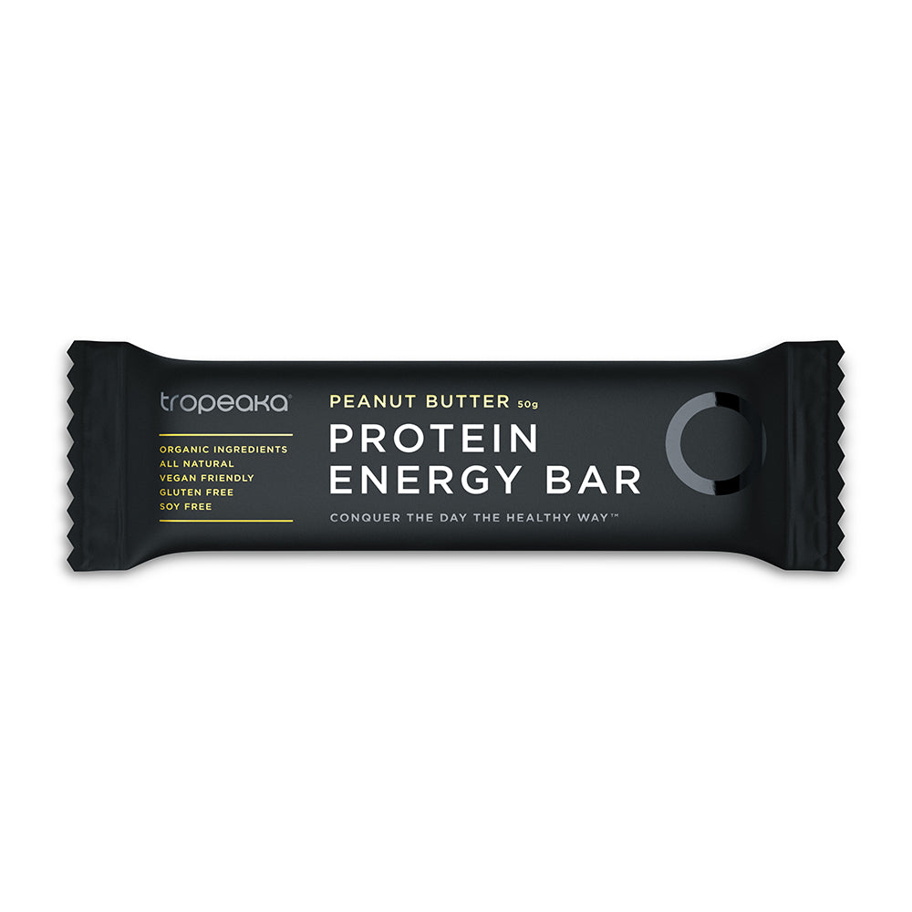 Tropeaka Protein Energy Bar Peanut Butter 12 x 50g CASE