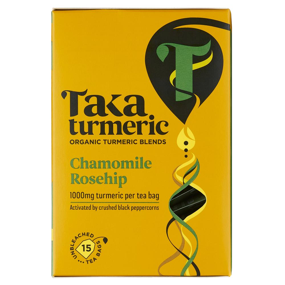 Taka Turmeric Chamomile Rosehip Teabags 15's