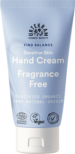 Urtekram Sensitive Skin Hand Cream Fragrance Free 75ml