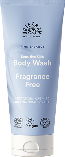 Urtekram Sensitive Skin Body Wash Fragrance Free 200ml
