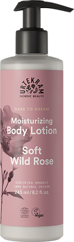 Urtekram Moisturizing Body Lotion Soft Wild Rose 245ml