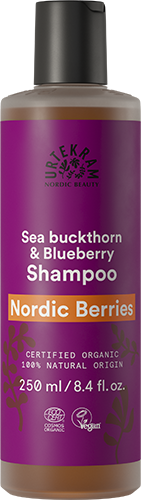 Urtekram Sea Buckthorn & Blueberry Shampoo Nordic Berries 250ml