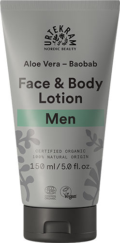 Urtekram Aloe Vera - Baobab Face & Body Lotion Men 150ml