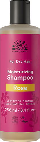 Urtekram Moisturizing Shampoo Rose for Dry Hair 250ml